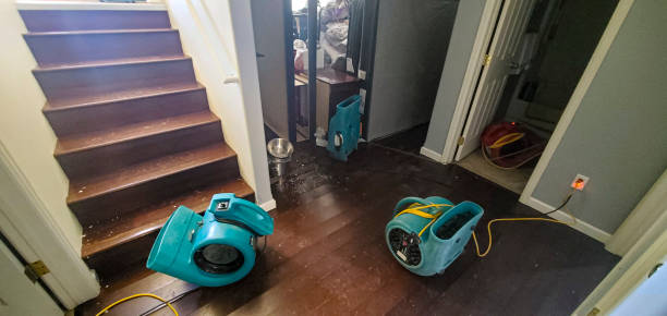 Water damage restoration process in Biggs, CA